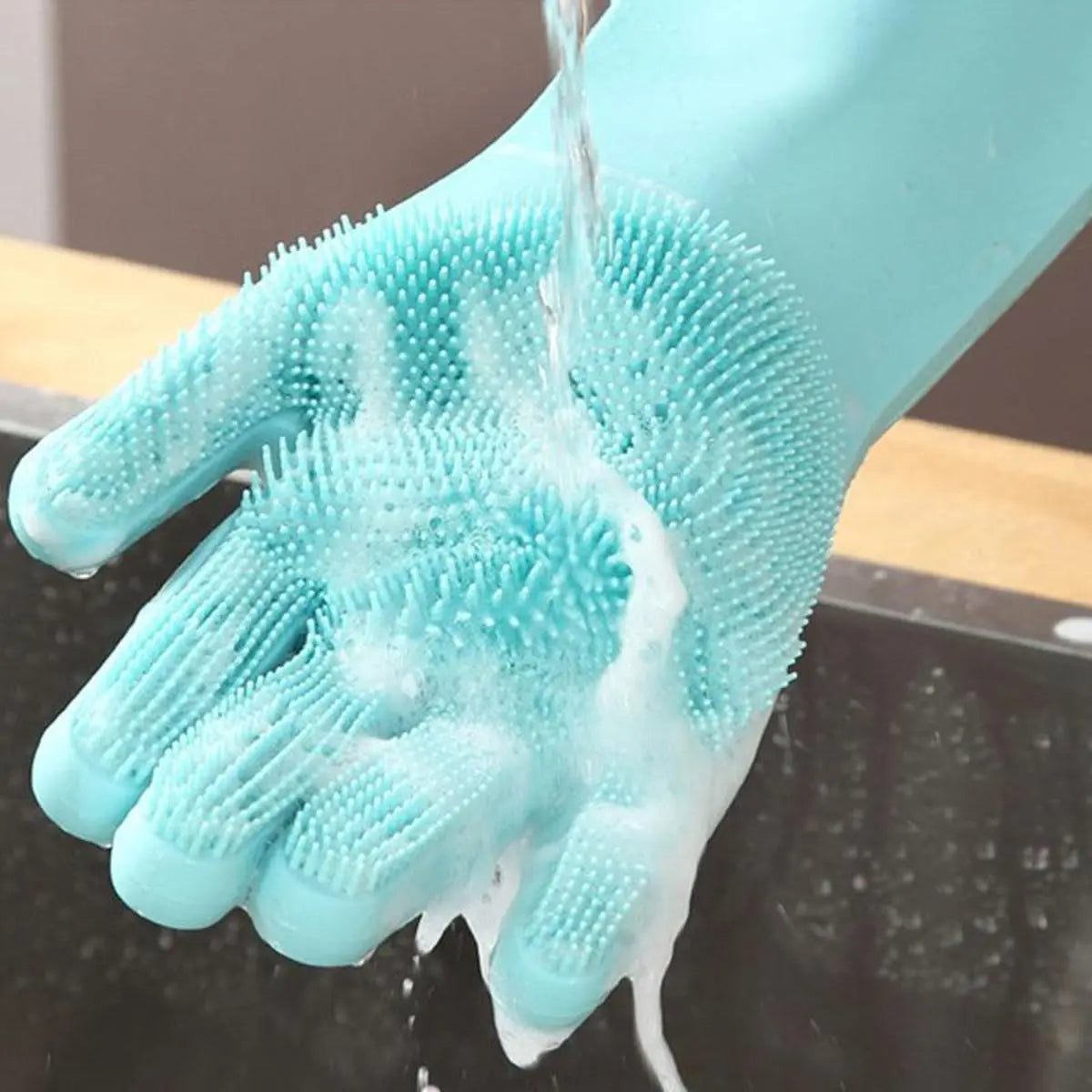 Silicone Dishwashing Gloves Bilzeno