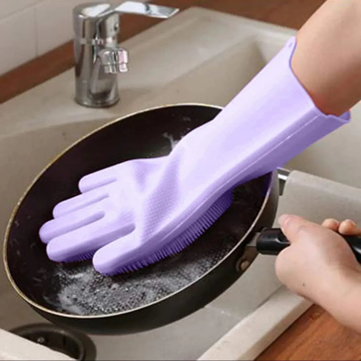 Silicone Dishwashing Gloves Bilzeno