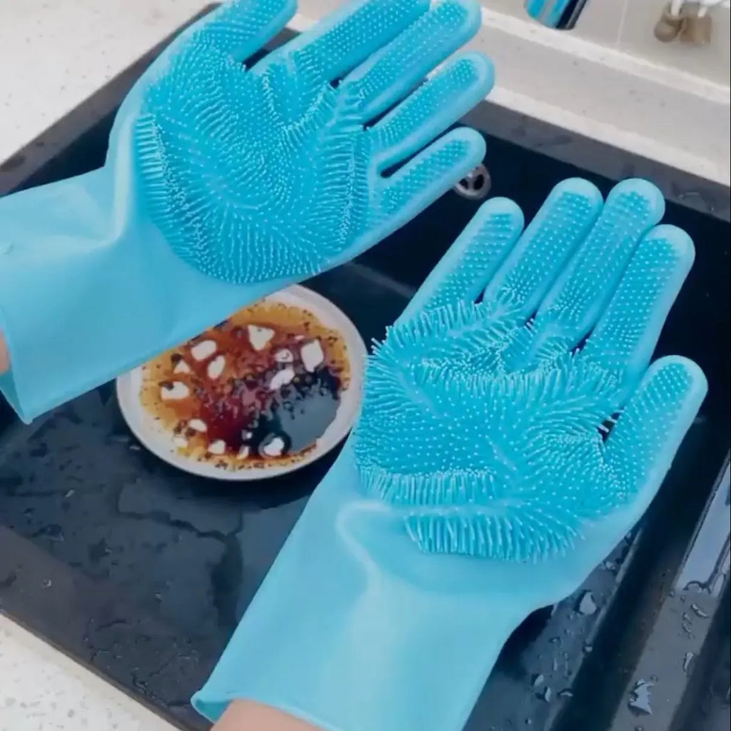 Silicone Dishwashing Gloves Bilzeno