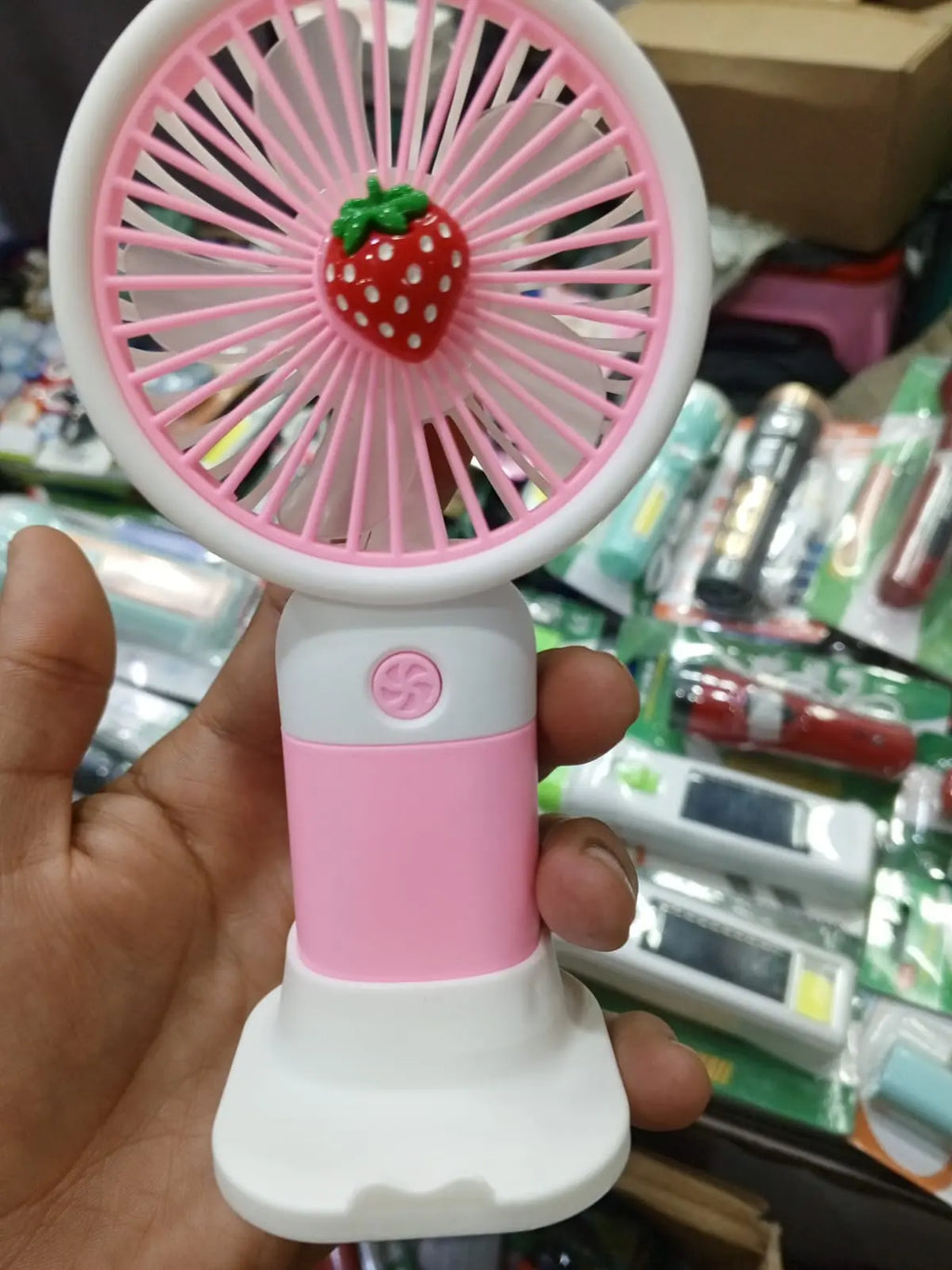 Mini Rechargeable Fruit USB Handheld Fan Bilzeno