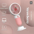 Mini Rechargeable Fruit USB Handheld Fan Bilzeno