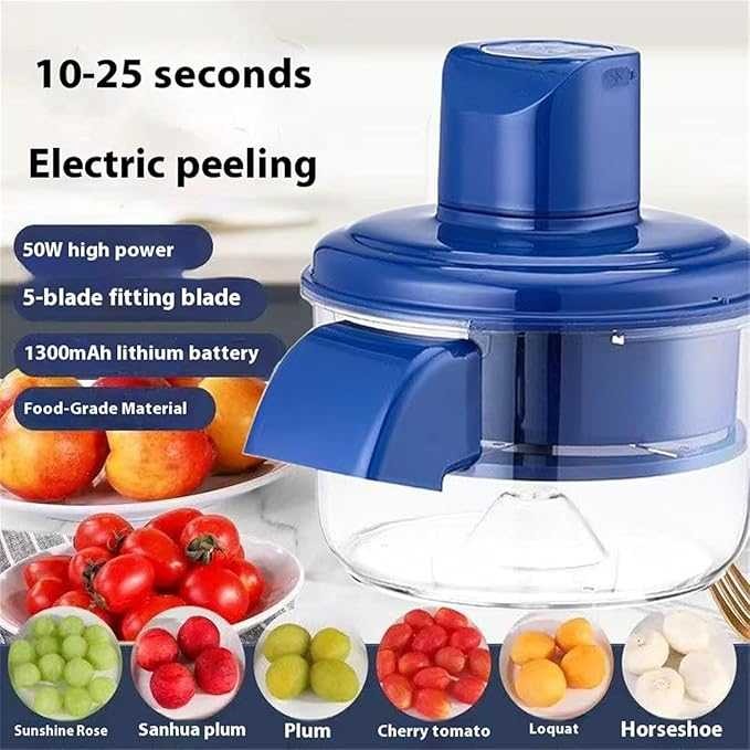 Electric Fruit & Vegetables Peeler Bilzeno
