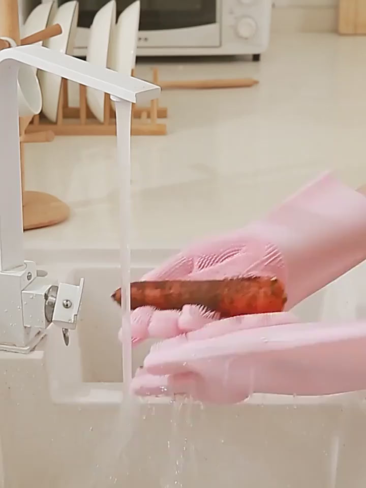 Silicone Dishwashing Gloves
