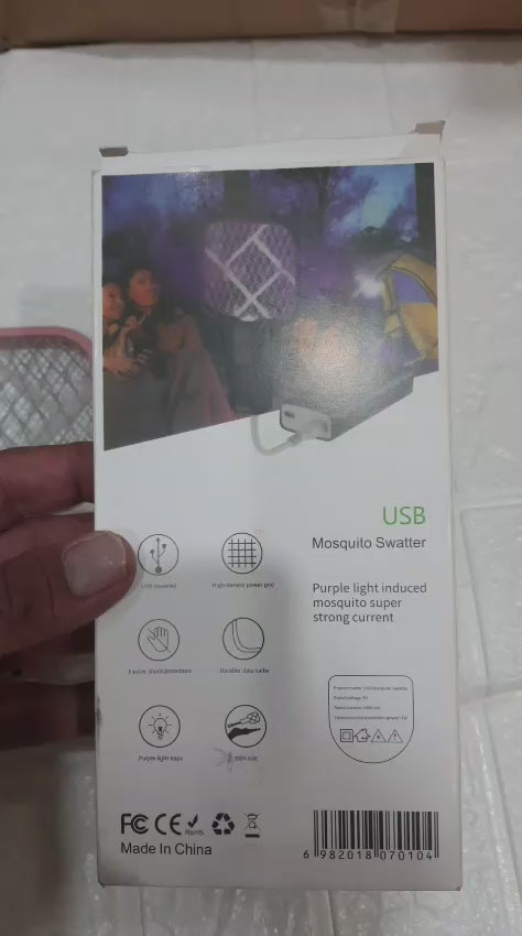 mini usb mosquito racket